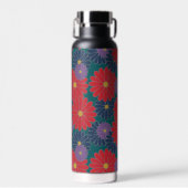 Splashy Fall Floral Trinkflasche (Vorne)