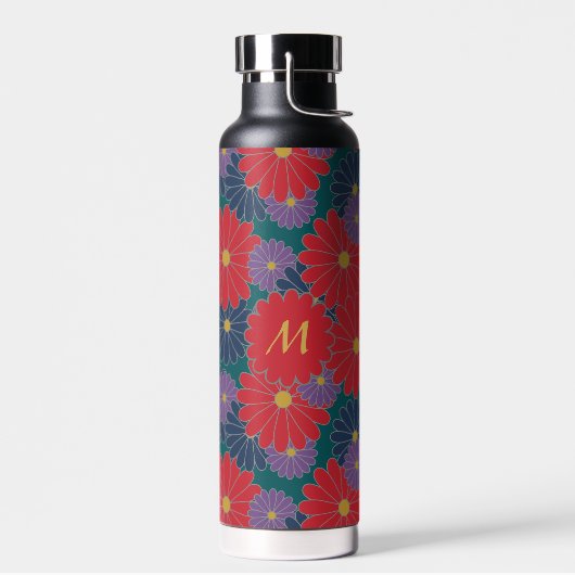 Splashy Fall Floral Trinkflasche (Links)