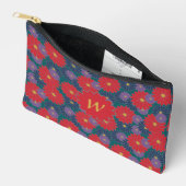 Splashy Fall Floral Zubehörtasche (Offen)