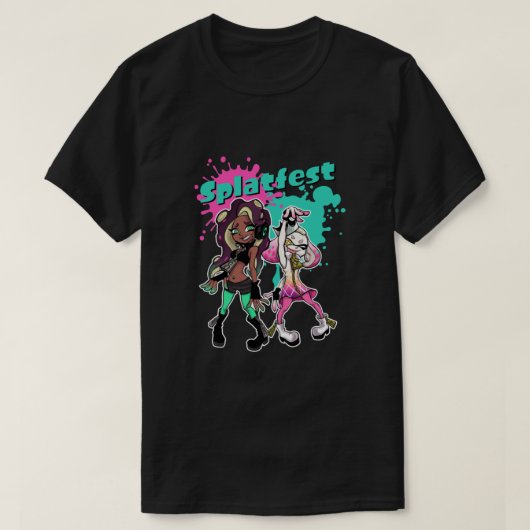 SPLATFEST T-Shirt (Design vorne)