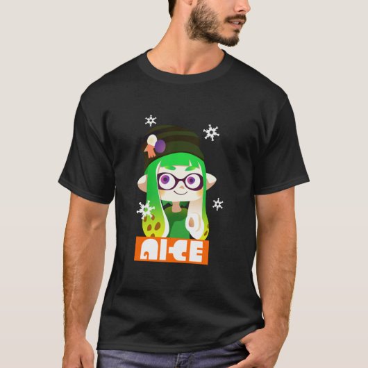 Splatfest Team Nice v.4  T-Shirt (Vorderseite)