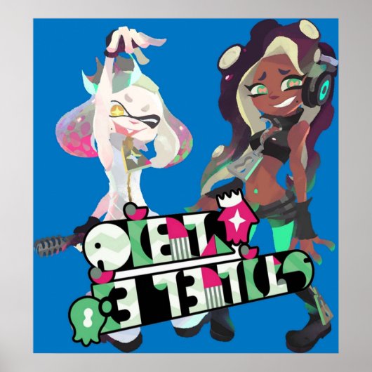 Splatoon 2 aus dem Haken Poster (Vorne)