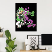 Splatoon 2 Inkling Boy Poster (Heimbüro)