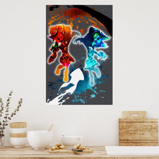 Splatoon Battle Poster (Küche)