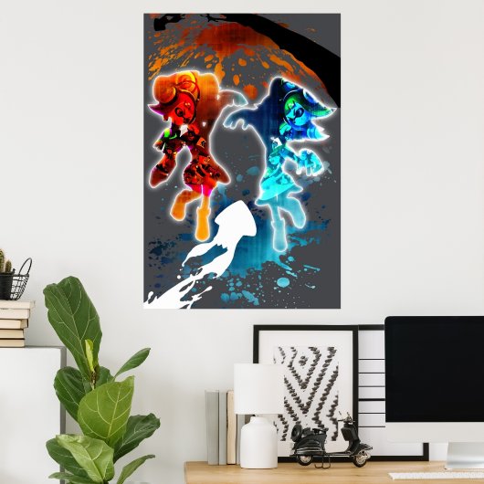 Splatoon Battle Poster (Heimbüro)