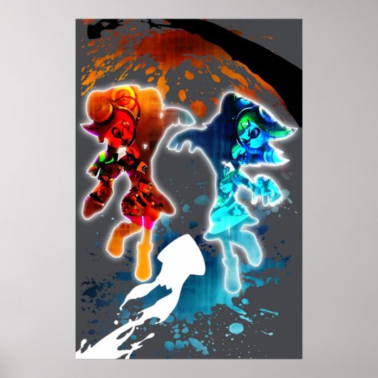 Splatoon Battle Poster (Vorne)