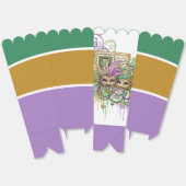 Splatter Mardi Gras collage Geschenkschachtel (Ungeklappt)