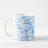 Splatter Texture - Blue Kaffeetasse (Links)