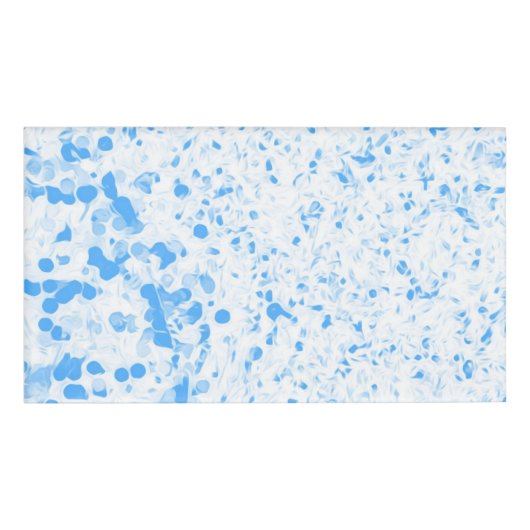 Splatter Texture - Blue Namenschild (Vorderseite)