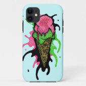 Splattered Eiscreme Case-Mate iPhone Hülle (Rückseite)