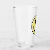 Splattered Smile Face Glas (Rechts)