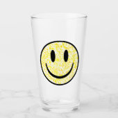 Splattered Smile Face Glas (Vorderseite)