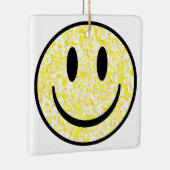 Splattered Smile Face Keramikornament (Rechts)