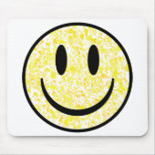 Splattered Smile Face Mousepad (Vorne)