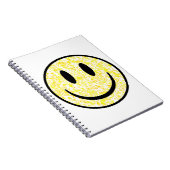 Splattered Smile Face Notizblock (Rechte Seite)