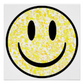 Splattered Smile Face Poster (Vorderseite)