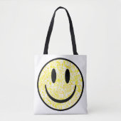 Splattered Smile Face Tasche (Vorderseite)