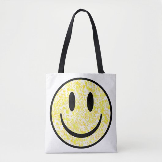 Splattered Smile Face Tasche (Vorderseite)