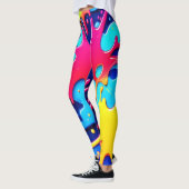 Splatterfest: Ein buntes Chaos Leggings (Links)