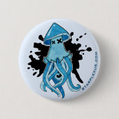 Splattersquid Knopf Button (Vorderseite)