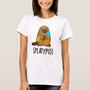 Splatypus Funny Animal Platypus Pub T-Shirt