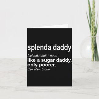 Splenda-Vati Lustige Vati-Definition  Karte