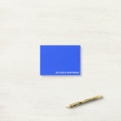 Splendid Fairywren Blue Color Name Post-it Klebezettel (Auf Schreibtisch)