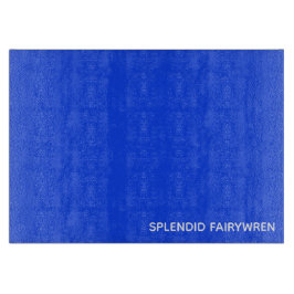 Splendid Fairywren Blue Color Name Schneidebrett