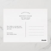 Splendid Mix FOIL Happy Holidays Card Postkarte (Rückseite)