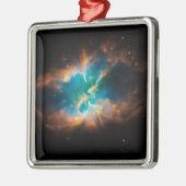 Splendid Nebula Ornament Aus Metall (Links)
