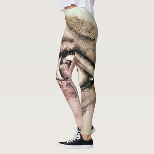 SplendidLee - Augskizze Kunst Leggings (Links)