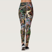 SplendidLee - Ice Twigs Foto Print Leggings (Rückseite)