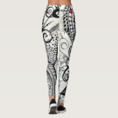 SplendidLee - Leggings für Abstrakte Augenkunst (Rückseite)