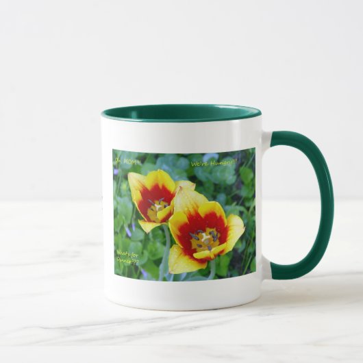 Splendiflorous Esprit-Tasse - Gelb/rote Tulpe Tasse (Rechts)