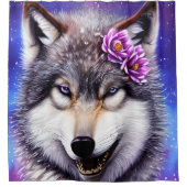 Splendor des Wolfs Duschvorhang (Vorderseite)