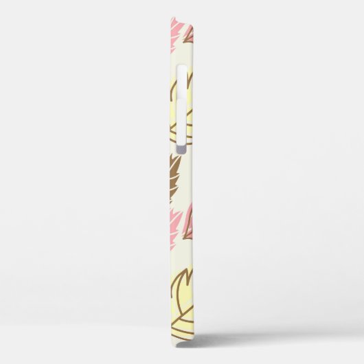 Splendor im Herbst: Nahtloses Muster Case-Mate iPhone Hülle (Rückseite / Links)