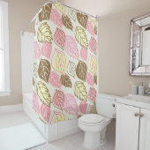 Splendor im Herbst: Nahtloses Muster Duschvorhang (Beispiel)