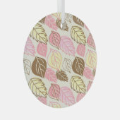 Splendor im Herbst: Nahtloses Muster Ornament Aus Glas (Vorderseite Rechts)