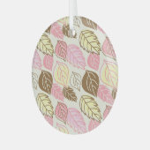 Splendor im Herbst: Nahtloses Muster Ornament Aus Glas (Vorderseite links)