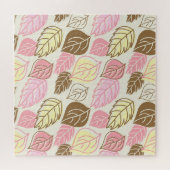 Splendor im Herbst: Nahtloses Muster Puzzle (Horizontal)