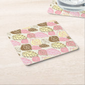 Splendor im Herbst: Nahtloses Muster Rechteckiger Pappuntersetzer (angewinkelt)