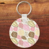 Splendor im Herbst: Nahtloses Muster Schlüsselanhänger (Vorderseite)