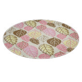 Splendor im Herbst: Nahtloses Muster Schneidebrett (Ecke)