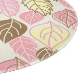 Splendor im Herbst: Nahtloses Muster Schneidebrett (Ecke)