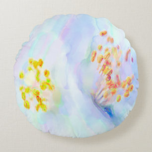 Splendor in Bloom II Rundes Kissen