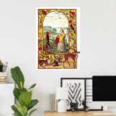 Splendor Solis Manuskript 1598 Nachstellung des So Poster (Heimbüro)