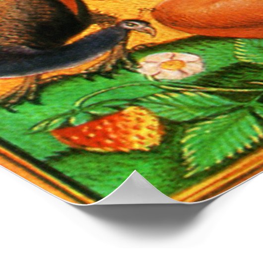 Splendor Solis: Philosoph mit Flask Poster (Ecke)