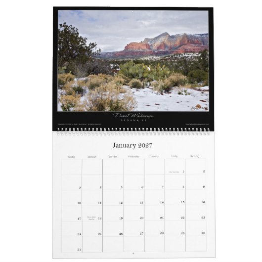 Splendorous 2009 Sojourns Kalender (Jan 2027)