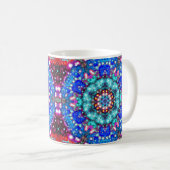 Splendorous Stellar Kaleid Kaffeetasse (VorderseiteRechts)
