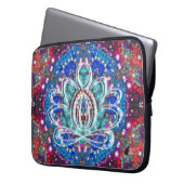 Splendorous Zen Lotus Laptopschutzhülle (Vorderseite Links)